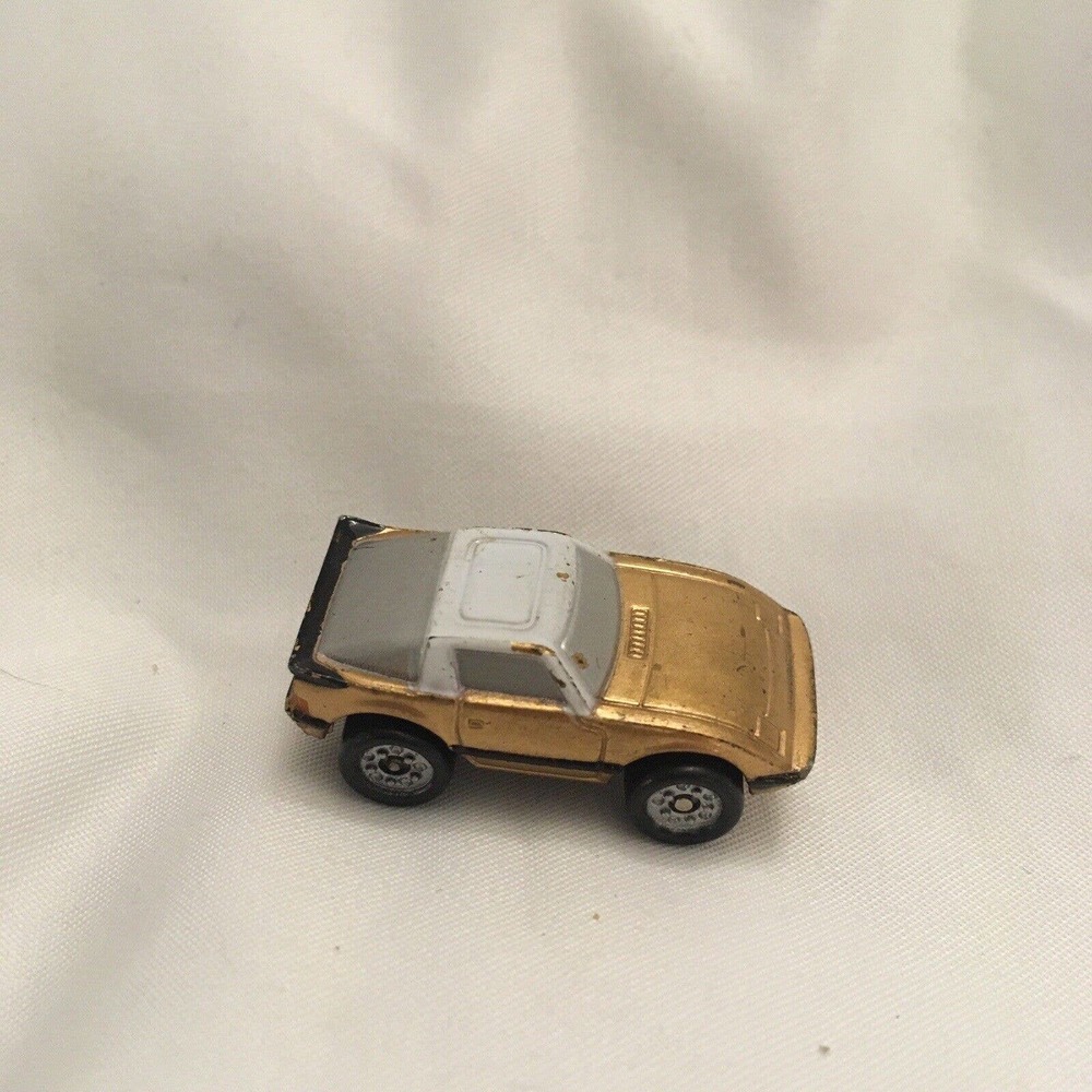 Vintage 1986 Galoob Micro Machines 80's MAZDA RX-7 Sun Color Changer Gold/White